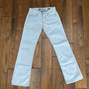 BKE Aiden Straight Stretch Jean 26R White